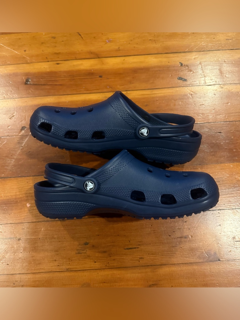 🐊✨ Classic Crocs Clogs - Navy Blue (M11 / W9) 🐊